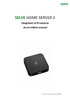 Box domotique radio pour store et volet roulant Selve Home Server 2