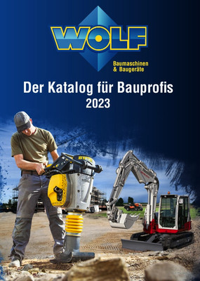 Kaufen Sie Baumaschinen, Baugeräte, Werkzeug - Wolf Baumaschinen