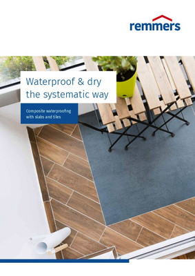 Su geçirmez ve kuru - Levhalar ve fayanslarla kompozit su yalıtımı