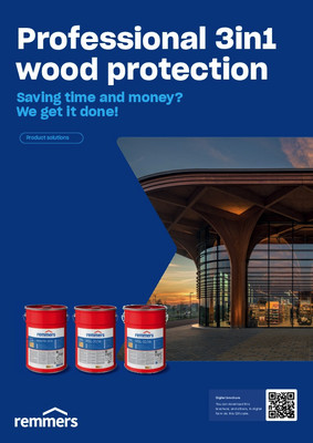 Professional 3in1 wood protection