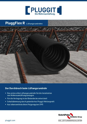 Pluggit PluggFlex R NW75 Lüftungsrundrohr