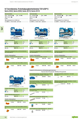 Mosel-Elektro|Wago 2006-7114 TOPJOB-S 1L-N-Trennklemmen 6qmm blau