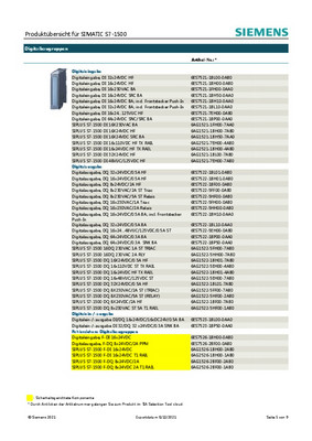 Product Details - SiePortal - Siemens DE