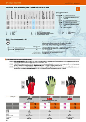 ASATEX Paire de gants de protection contre le froid 3677V 8