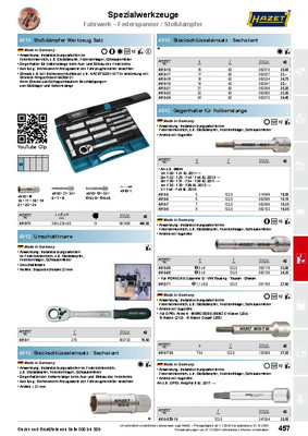 Hazet Universal-Spreizer, mechanisch 4912-5N, Vierkant hohl 6,3 mm (1/4) -  bei  online kaufen