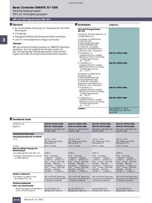 Product Details - SiePortal - Siemens DE