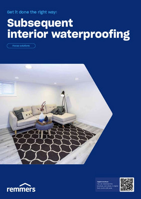 Sonradan iç mekan su yalıtımı