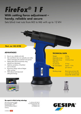 Pneumatic Hydraulic Rivet Tool - TAURUS 4 - RAE - Reliable Automotive  Equipment, Inc.