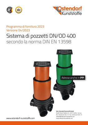 Ostendorf Kunststoffe GmbH – Sistema a pozzetto DN 400