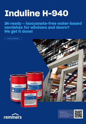 Induline H-940 2K-ready - İzosiyanat içermeyen su bazlı vernikler