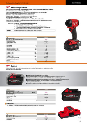 Milwaukee® Akku-Schlagschrauber 18V, Typ M18ONEFF34 | Hoffmann Group