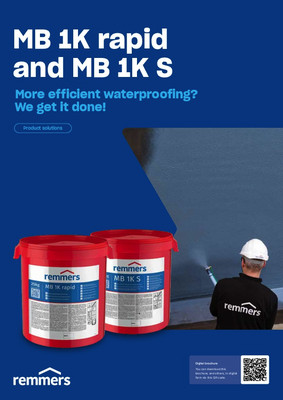 MB 1K rapid & MB 1K S ile Verimli Yalıtım