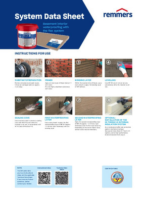 Esnek sistem ile bodrum iç su yalıtımı