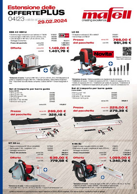 Mafell Sega Troncatrice a Batteria KSS 50 18 M bl con Batterie