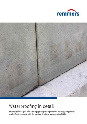 Uygulama talimatı_Detaylı su yalıtımı - basınca dayanıklı dış şerit şekilli derz yalıtımı