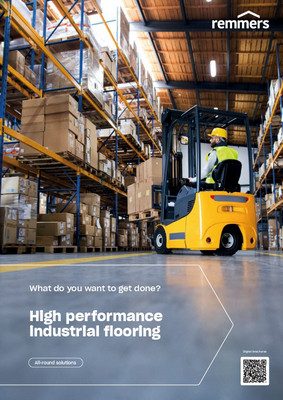 High perfomance industrial flooring