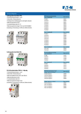 Mosel-ElektroEaton PXL-B20/1 236034 LS-Schalter, 20A, 1p, B-Char, AC  günstig kaufen hier im Onlineshop