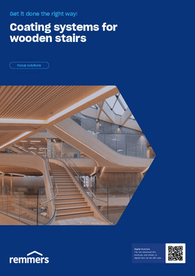 Coating systems for wooden stairs