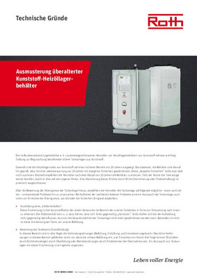 Roth Behälter Dieseltank Heizöltank Multitech-Tank Lagertank 400 Lite,  720,00 €