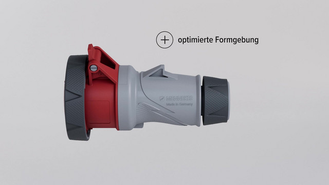 CEE-Kupplung 5p 32A IP67 IP67 400V/rt Schraubkl ger Kst Verschraubung