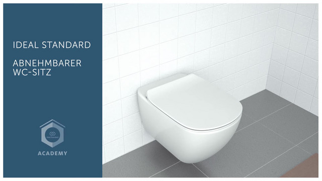 Ideal-Standard Wandtiefspül-WC-Paket i.life A ohne Spülrand, 36x54,5x33,5cm, weiß