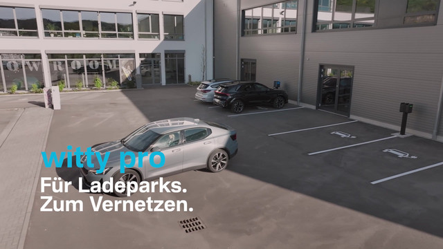 Wallbox 22kVA 3ph witty 1f 22kW/Ladep IP55 250x370x150mm Wandmont Kst IK10