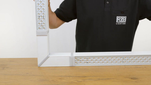LED-Geräteträger 54W LINEDO 4000K 8050lm 2LEDs elektr.Trafo IP54 al 58x4547x76mm