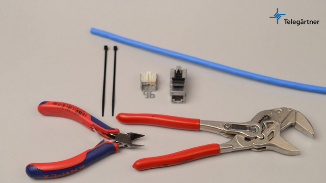Modular-Buchse Cat6 RJ45 27-22AWG Schirm Feldkonf Litze massiv Schneidklemme IDC