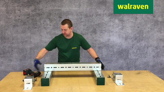 BIS Kreuzverbinder Maxx CC100 275 x 75 x 84 mm, für Profilkonstruktionen