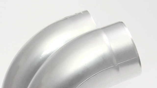 Grömo Zink-Rohrbogen 60°, 100 mm, mit Einzug