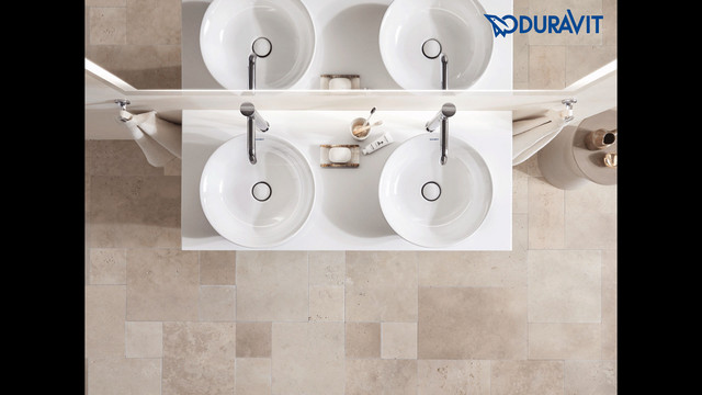 Duravit Waschtisch-Unterschrank White Tulip 130x55cm, Taupe Seidenmatt, kein Einrichtungssystem/mit Innenbeleuchtung