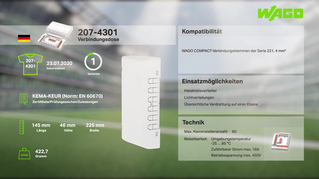 Abzweigdose IP20 4qmm ws Kst Wand/Decke