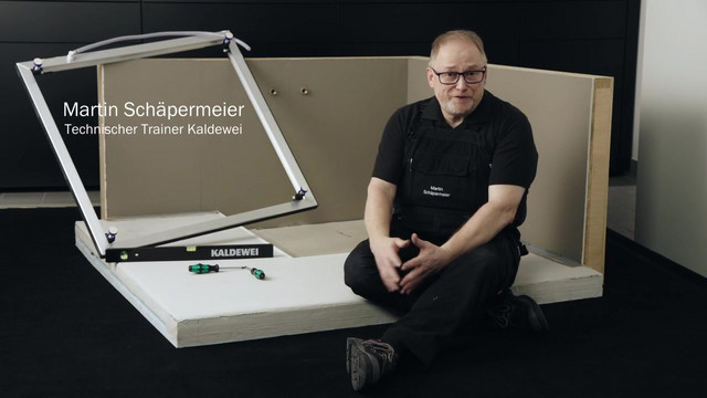 Kaldewei Einbau-System-Rahmen ESR 77,8 x 82,8 cm, bodeneben, für Duschwanne
