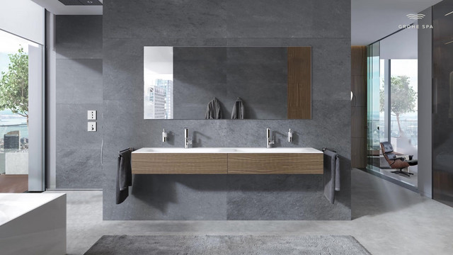 GROHE Bidet-Einhebelmischer Allure 1/2", mit Ablaufgarnitur, chrom