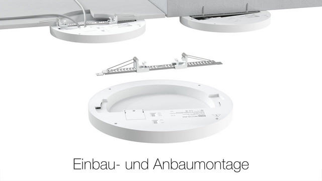 LED-Einbaustrahler 15W TRIXY 3000-4000K 1650lm Konv 1LED Kst IP20 ws mt RF:matt