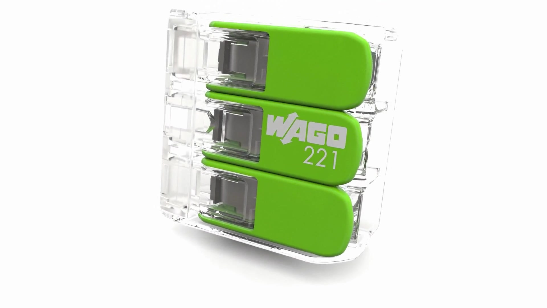 Wago 221-412 COMPACT Verbindungsklemme 4 mm² 2-Leiter alle