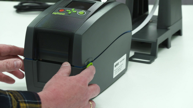 Beschriftungsgerät Serie 258 PC 1-6Zeil Thermotransfer elektr Etikett 300dpi