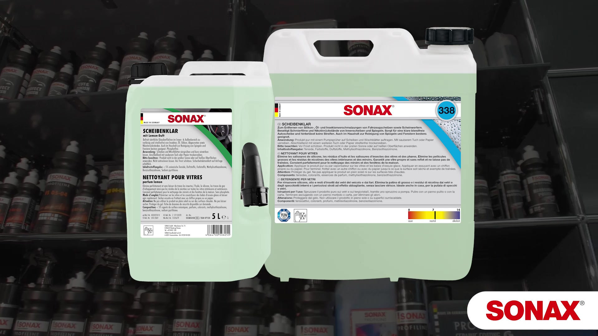 Sonax 332505 Scheiben-Frostschutz Scheibenwaschanlage 5 l – Conrad  Electronic Schweiz