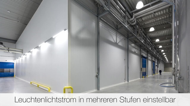 LED-Feuchtraumleuchte PLANOX ECO 20-34W 4000K 4950lm gr IP66 1399x62x50mm