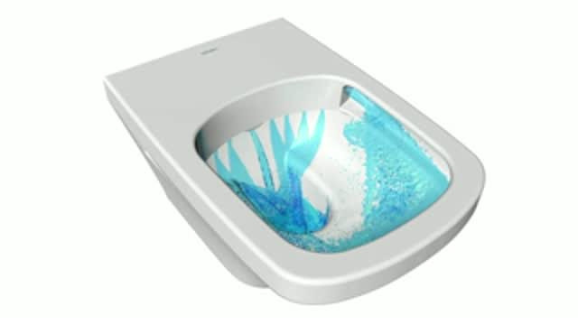 Duravit Wand-WC Set No. 1 mit WC-Sitz, Rimless, weiß