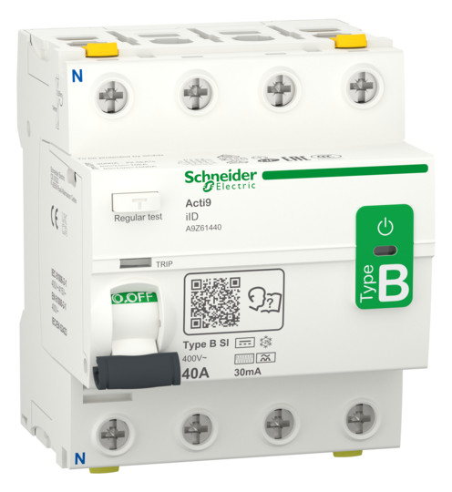 Schneider FI-Schalter 4P 40A    A9Z61440 