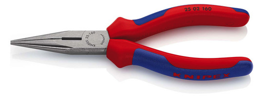 Knipex Flachrundzange mit Schneide 160mm - Detail 1