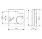 Alre Raumtemperaturregler RTBSB-001.026 5 bis 30°C, 230V, Aufputz, analog, Ein/Aus Schalter - More 2