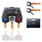 Testo Monteurhilfe-Set Testo 550i Bluetooth ohne Display Ventilblock mit Temperaturfühler und Koffer - More 2