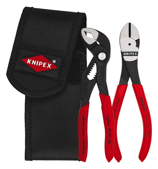 Knipex Zangenset in Gürteltasche - Detail 1