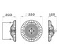 PRACHT Highbay COMO BL LED       9613012 