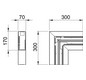 OBO GK-F70170RW Flachwinkel 70x170mm PVC 