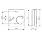 Alre Raumtemperaturregler RTBSB-001.910 5 bis 30°C, 230V, Aufputz, analog, Inneneinstellung - More 2