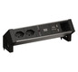 Bachmann DESK2 ALU BLACK 2xT13   937.003 