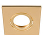 SLV Abdeckring gold matt eckig   1007194 